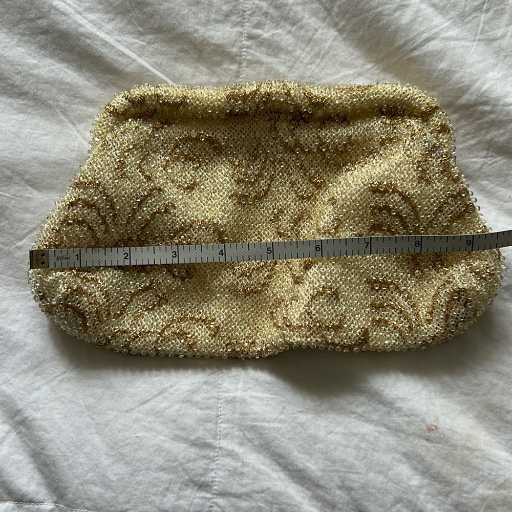 Vintage beaded clutch